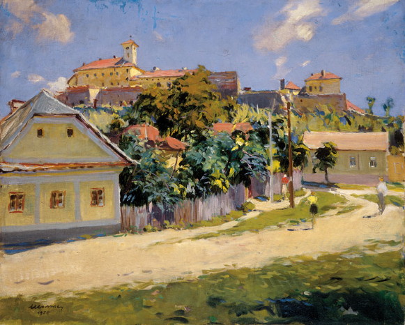 Image - Zoltan Sholtes: Near the Uzhhorod Castle.